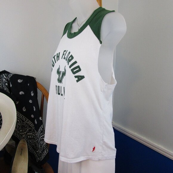 Original League Collegiate Outfitters USF Women's Workout Tank - Picture 3 of 12